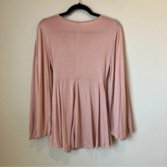 Free People Faux Wrap Blouse - Picture 4 of 5